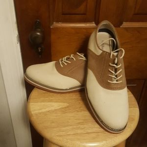 MEN'S TWO TONED LEATHER SHOES